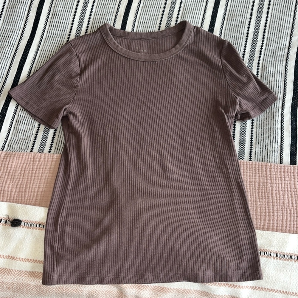 Ribbed A New Day Full Length Shirt